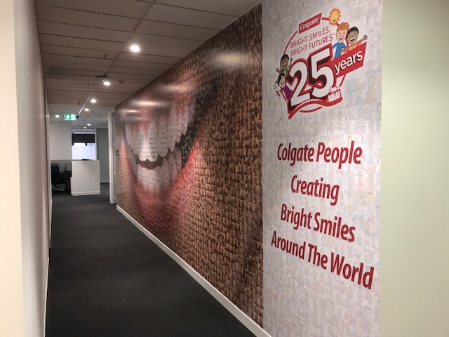 Colgate Internal Signage