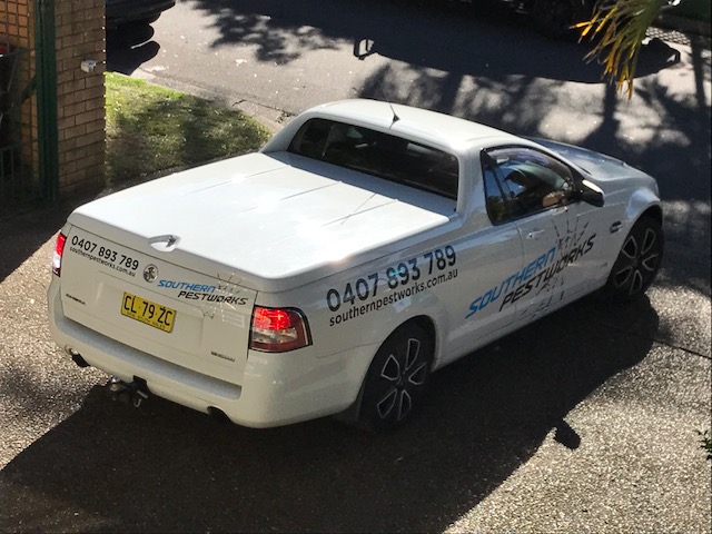 Southern Pestworks Vehicle Signage
